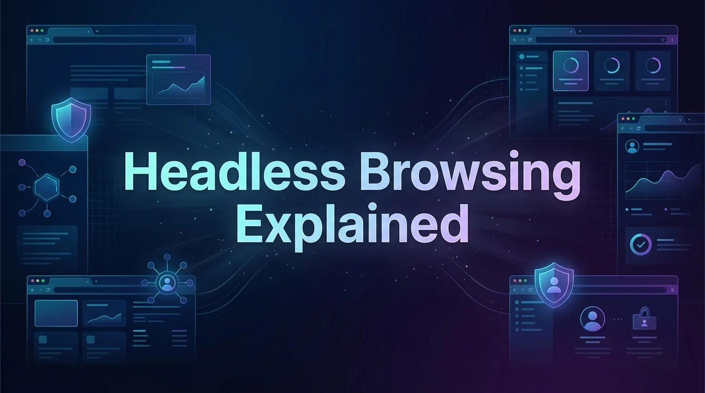 What Is Headless Browsing? A 2026 Guide for Developers