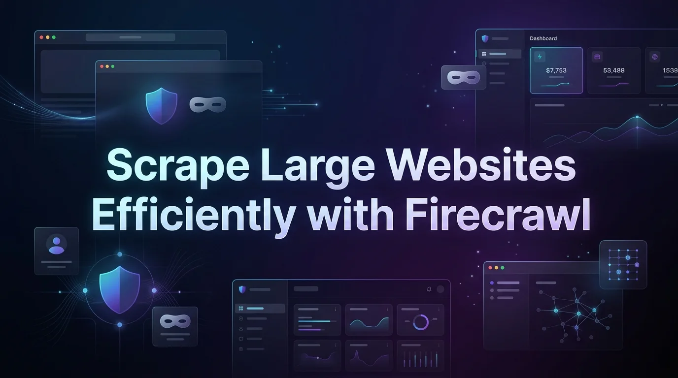 Scrape Large Websites Efficiently with Firecrawl in 2026