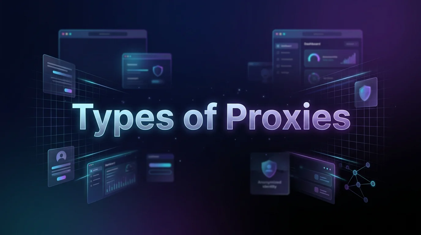 Types of Proxies & How to Choose the Right One 2026