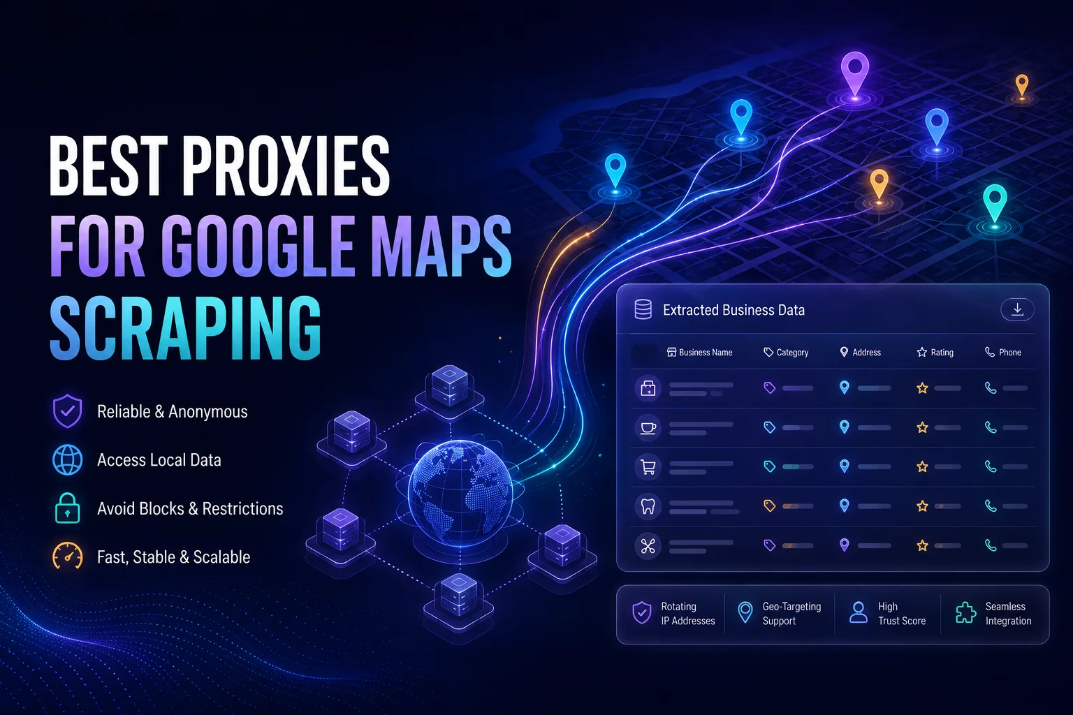 Best Proxies for Google Maps Scraping (2026)