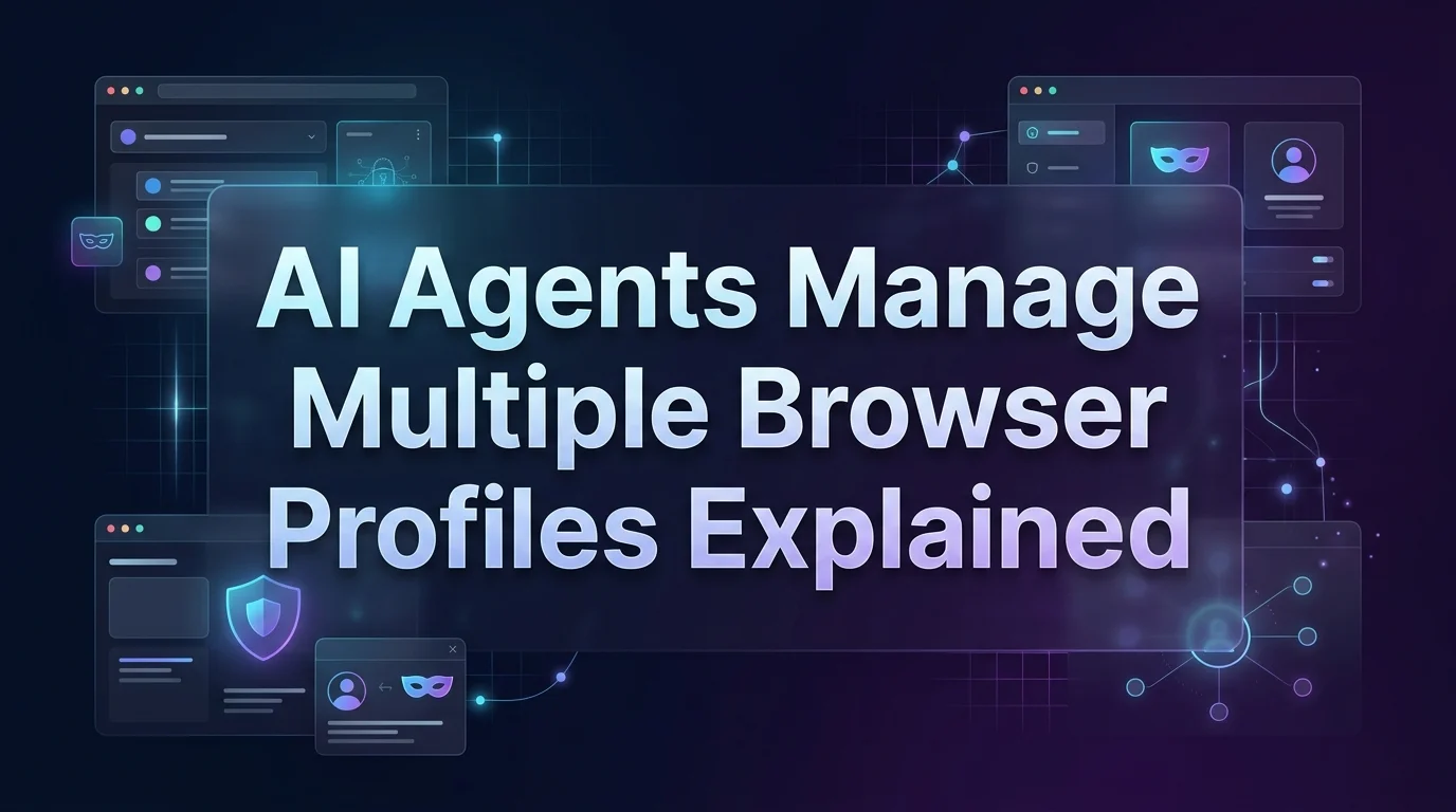 How AI Agents Manage Multiple Browser Profiles in 2026