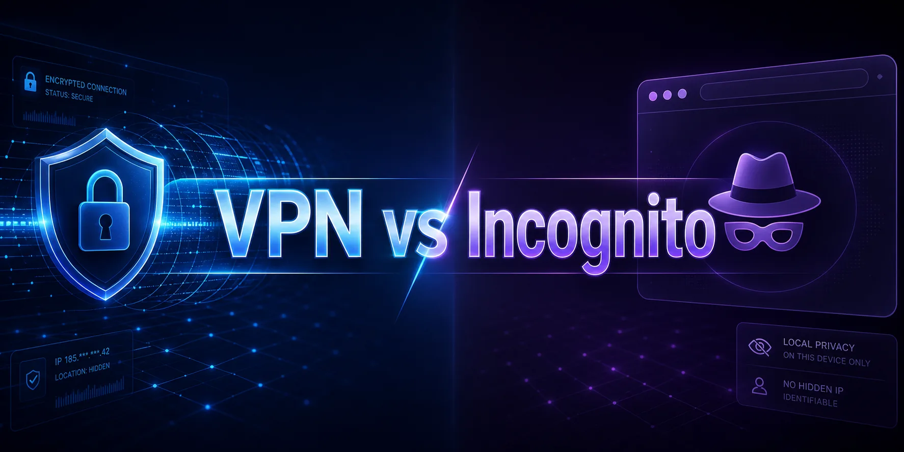 VPN vs Incognito Mode: What's the Difference? 2026