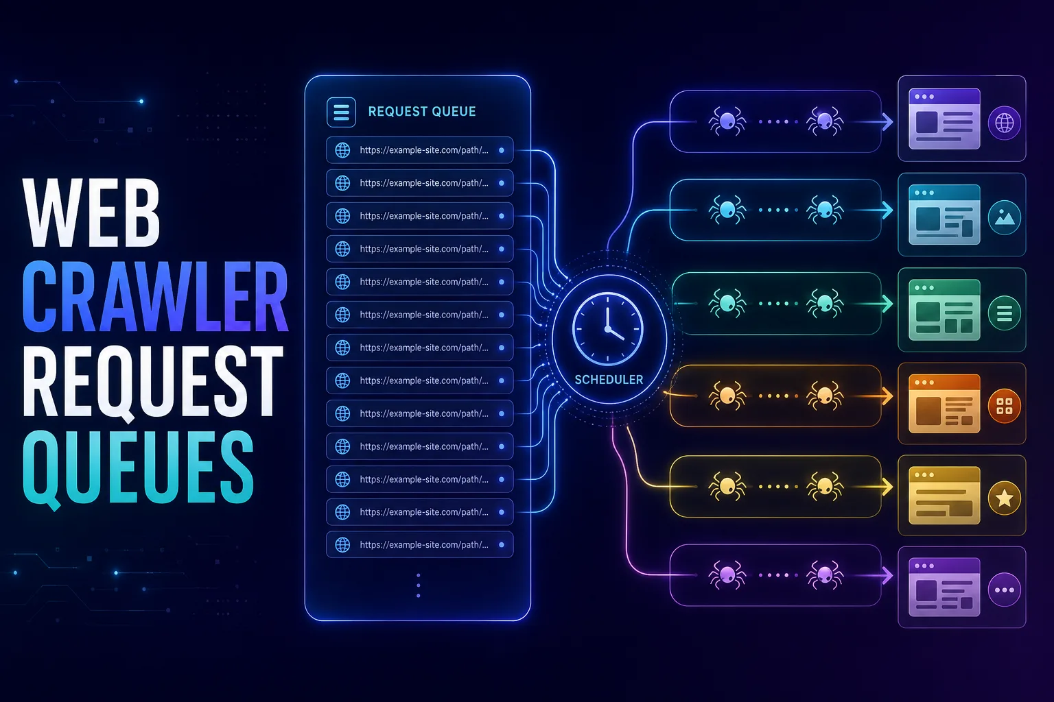 How Large-Scale Web Crawlers Manage Request Queues (2026)