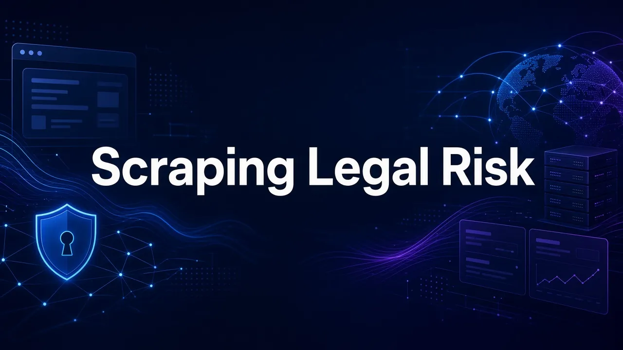 What Is Web Scraping Legal Risk? Robots.txt, ToS and Compliance in 2026