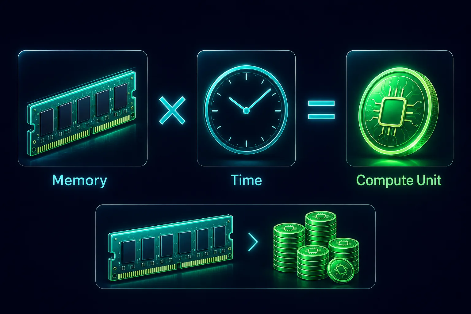 Apify compute unit formula: memory multiplied by time equals one compute unit, so more allocated RAM costs more